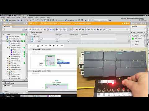 S7-1200.  Pulse Width Modulation