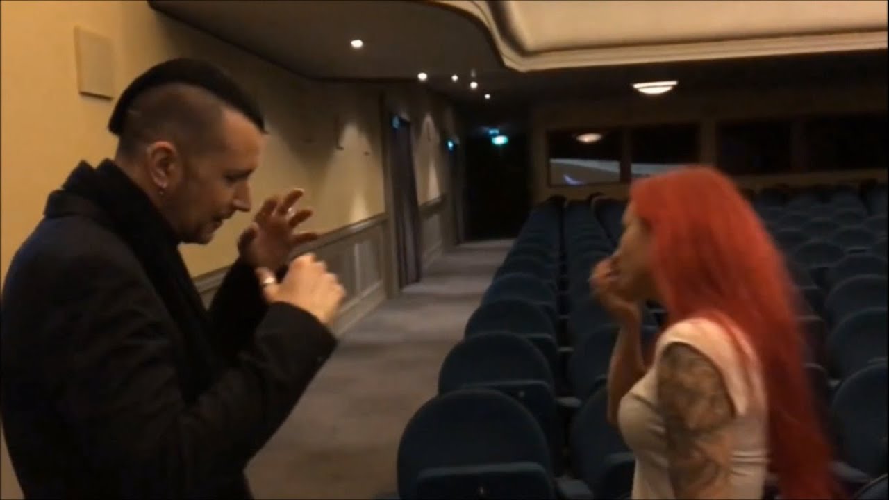 Chris Pohl und Viki Scarlet (erbitterten Kampf) (Blutengel)