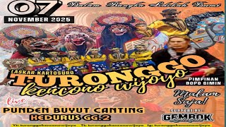 🔴 Live jaranan turonggo Kencono wijoyo punden buyut  canting  kedurus gg 2