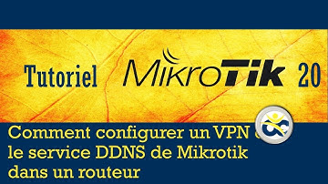 Tutoriel Mikrotik en Français 20 - Configuration d