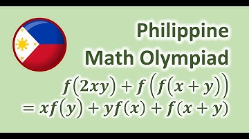A functional equation from Philippine Math Olympiad