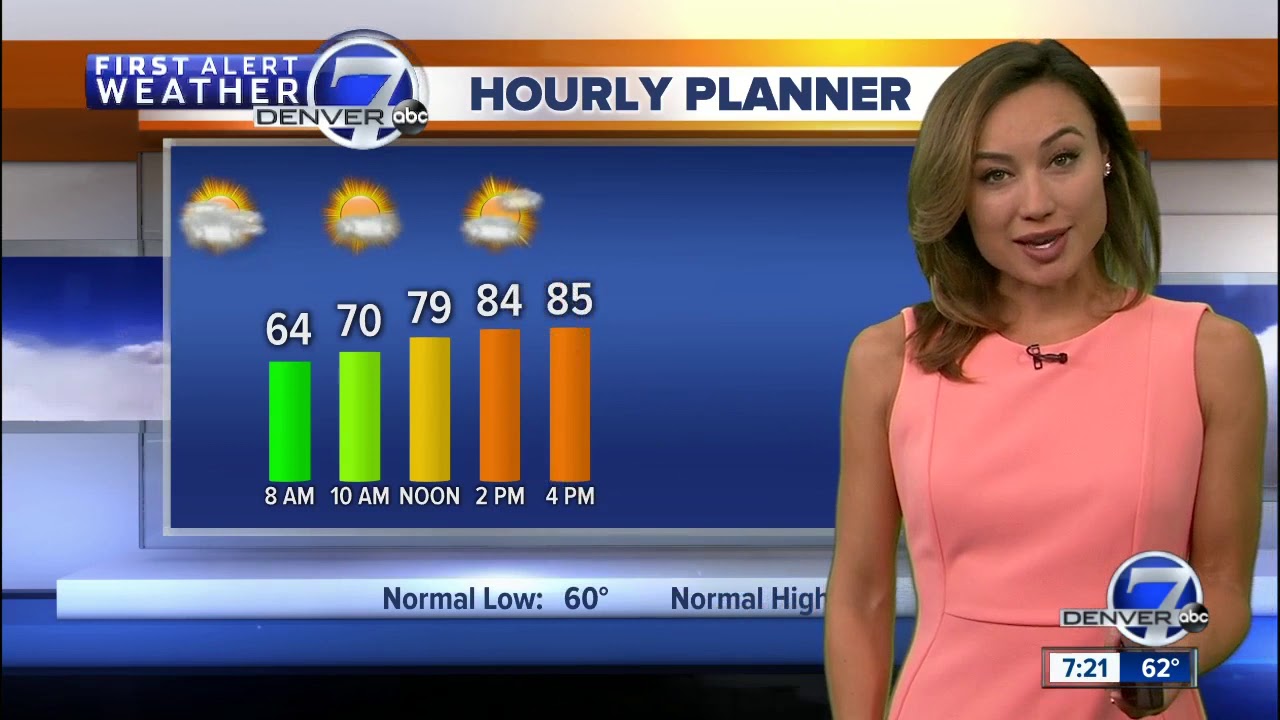 Strong storms possible in Denver Sunday - YouTube