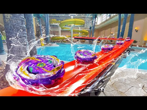 Beyblade Trickshots Pool Park Edition | KAMIWAZA