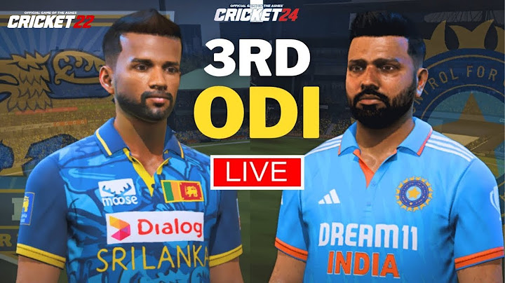 India vs Sri Lanka 3rd ODI Match - India Tour Of Sri Lanka 2024 - Cricket 24 Live