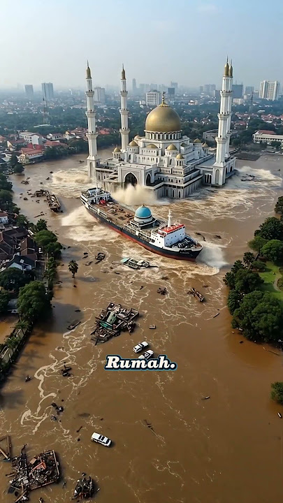 'Banjir Bandang Mengerikan! Jakarta Tenggelam dalam Hitungan Menit!' #kisahnyata #viralvideo
