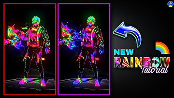 Make This New Rainbow Color Grading In Alight Motion || Free Free Lobby Full Tutorial