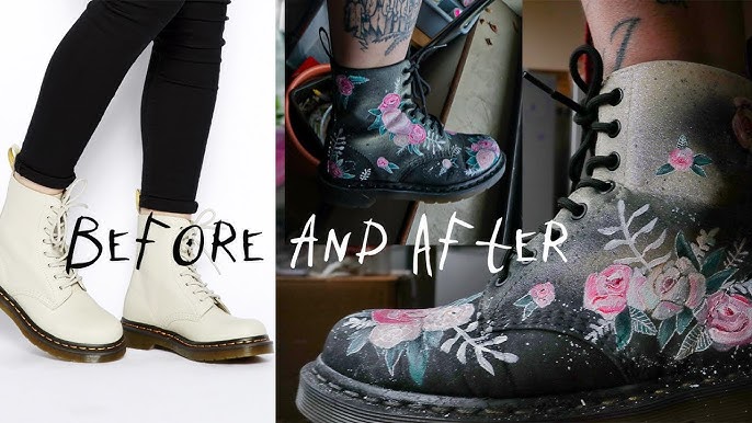 HOW TO MAKE: Louis Vuitton x Doc Marten custom shoes ​🎨 