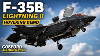 F-35B Lightning II Vertical Hover Demonstration | Cosford Air Show 2026
