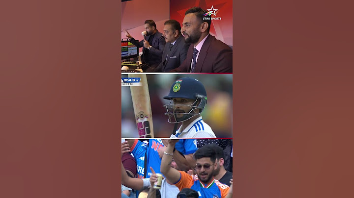 Nitish Reddy's father, Indian dugout, Ravi Shastri celebrate his maiden Test century #AUSvINDOnStar