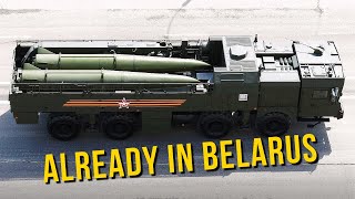 russia transferred Iskander-M complexes to Belarus | They can launch ballistic missiles