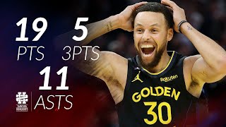 Stephen Curry 19 Pts 5 Threes 11 Asts Vs Heat 2526 Season