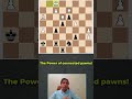 The Hidden Power of Connected Pawns ♟️🔥 #shorts