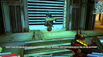 Borderlands: The Pre-Sequel - A New Direction: Meet Jack & Blackmail Meriff Sequence CU5TM-TP