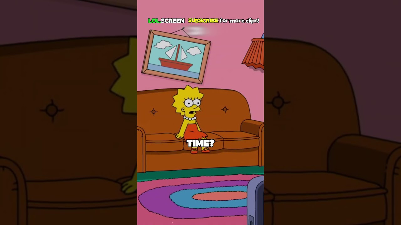 Top 3 Times Lisa Simpson Broke The 4th Wall in The Simpsons #shorts