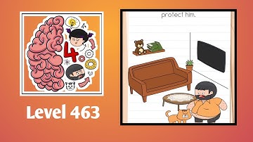 Brain Test 4 Level 463 Solution Walkthrough