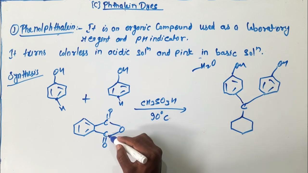 phenolphthalein preparation & properties bsc 3rd year YouTube