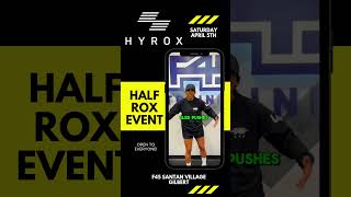HALF-ROX HYROX RACE