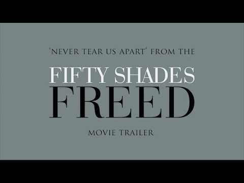 Fifty Shades Of Grey - Freed Trailer Music: Never Tear Us Apart | Lyric Video