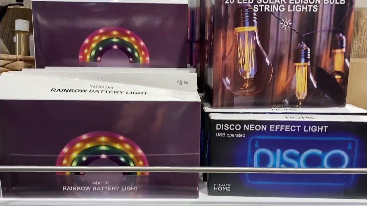 Primark lights, solar lights YouTube