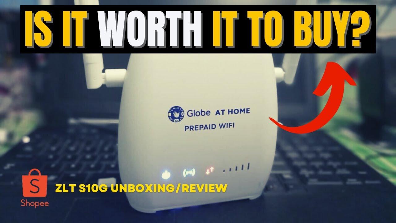 Bumili ako ng OPENLINE GLOBE AT HOME PREPAID WIFI sa SHOPEE | ZLT S10G ...