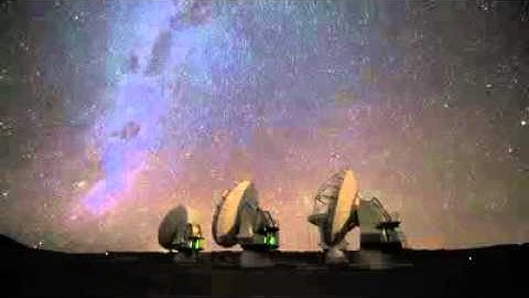 ESO ALMA Antenna • Milky Way Timelapse #1 Deserto de Atacama, Chile
