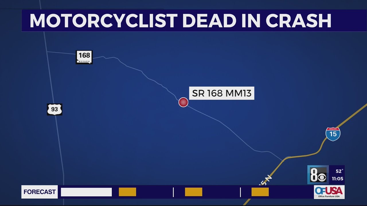 Man dead after crash northwest of Las Vegas valley - YouTube