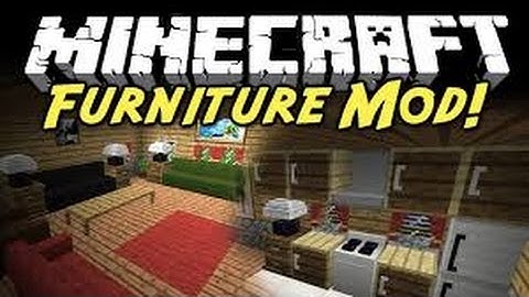 Minecraft Mod Showcase! MrCrayfish Furniture Mod!
