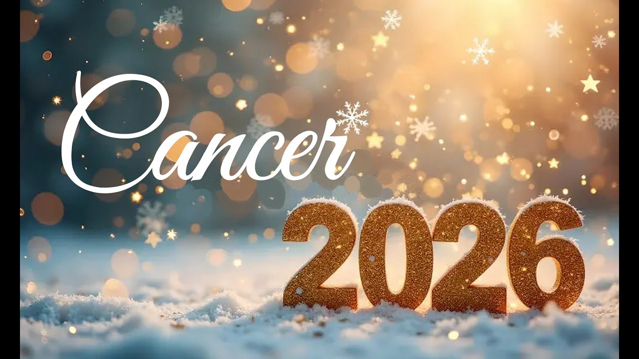 CANCER - Vos prévisions pour l'année 2026 ✨