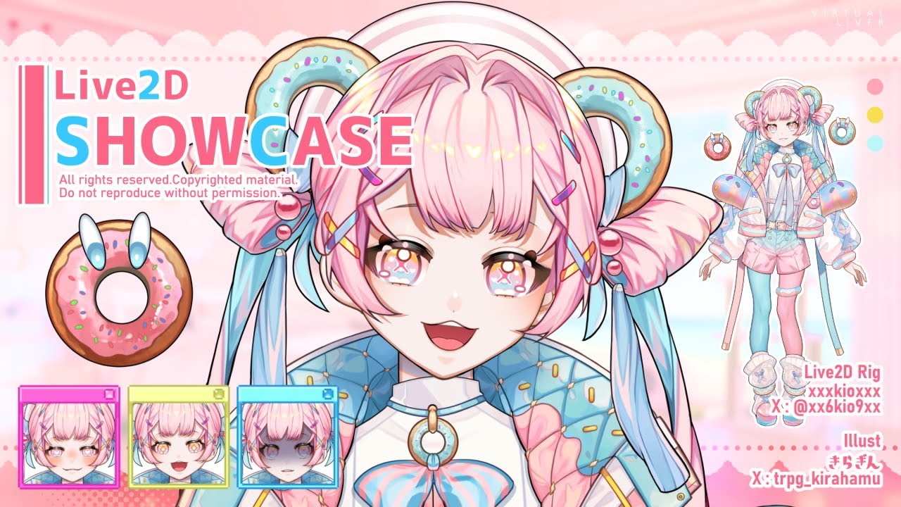 Live2D Showcase Live2D VTuber YouTube live2d-showcase-live2d-vtuber-youtube