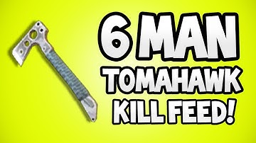6 Man Tomahawk Feed! (Black Ops Gameplay Clip)