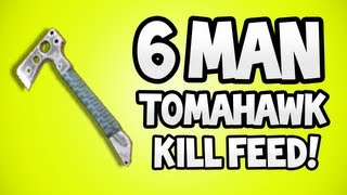 6 Man Tomahawk Feed! (Black Ops Gameplay Clip)