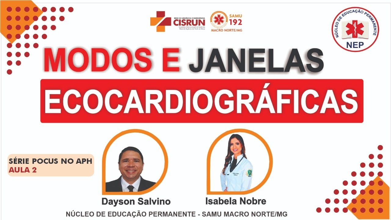 MODOS E JANELAS ECOCARDIOGRÁFICAS