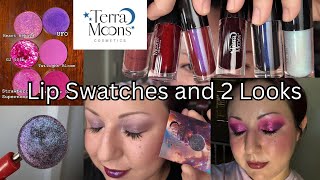 Terra Moon Gloss Swatches and Single Shadows