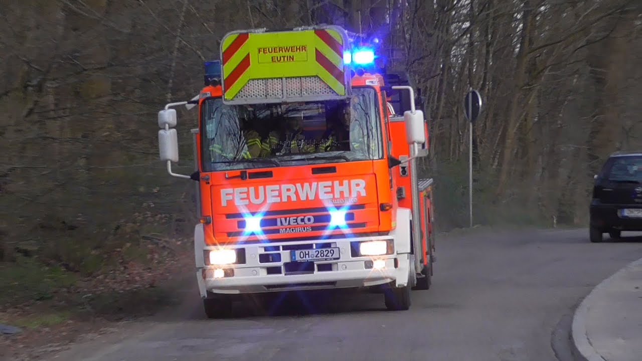 DLK 23/12 Freiwillige Feuerwehr Eutin+MTW Freiwillige Feuerwehr Fissau-Sibbersdorf