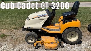 Cub Cadet GT3200 - Selling at 2020 Online-Only Machinery Consignment