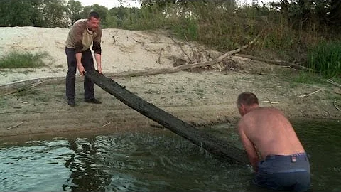 Ausgedorrte Weichsel legt historische Schtze frei