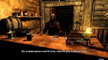 Skyrim level Speech Skill to 100 in no time. Glitch on PC/360/PS3