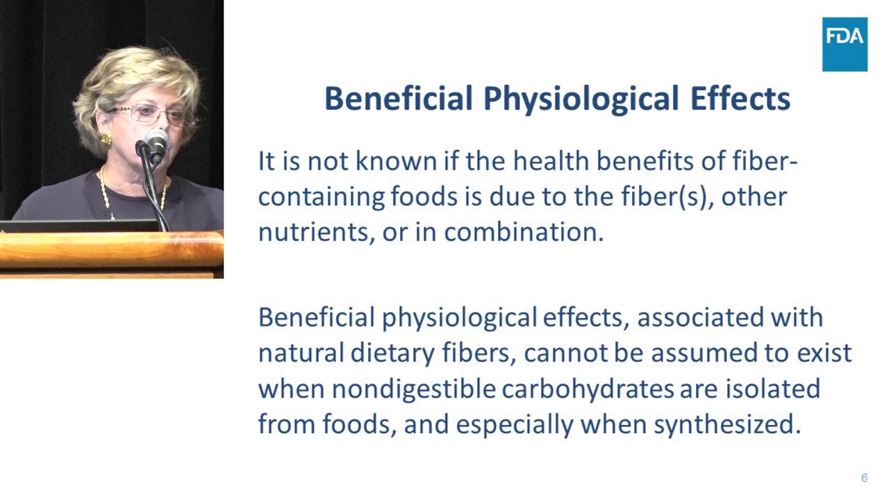 ILSI NA: Definition and labelling of Dietary Fiber (Dr. Paula Trumbo