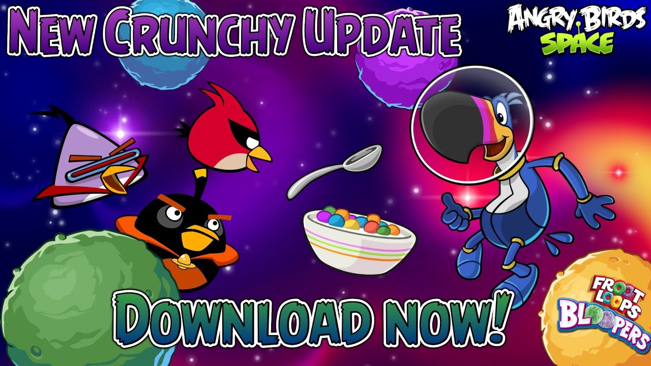 Angry Birds Space Froot Loops Bloopers 🌀☄️ by TheAndresTX #angrybirdsspace #angrybirds