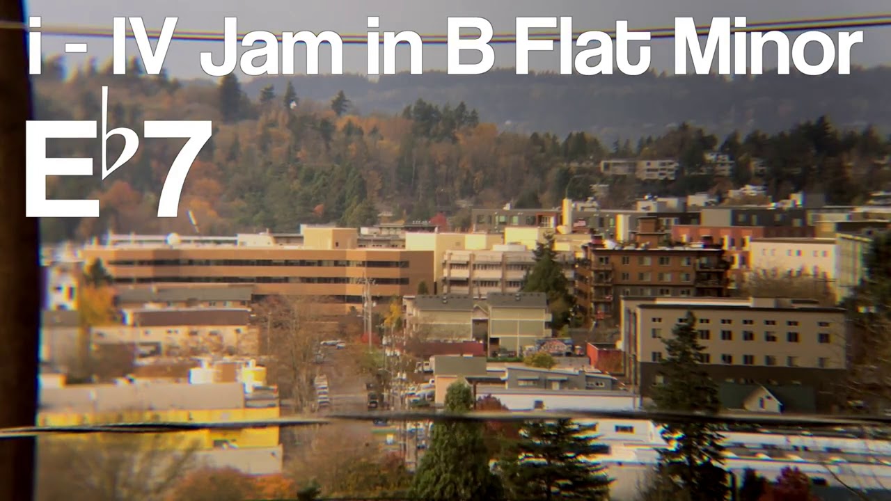 B Flat Minor Jam Track i IV YouTube