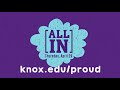 Go ALL IN for #KnoxProud Day!