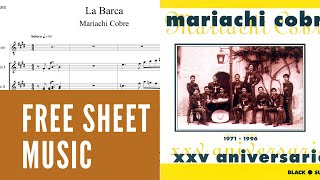 LA BARCA - Mariachi Cobre - Transcription