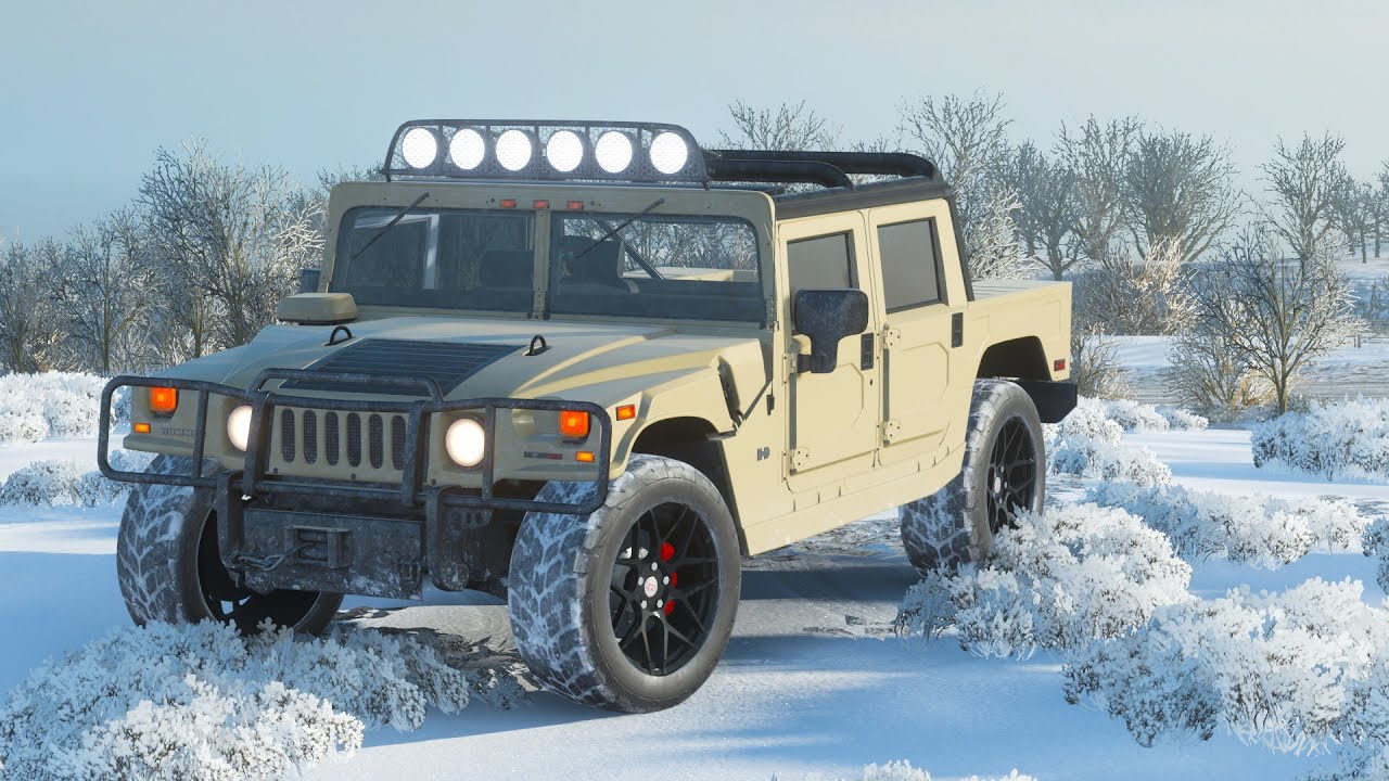 HUMMER H1 ALPHA OPEN TOP 2006 I Forza Horizon 4 l Test Drive  Realıstıc 4K  