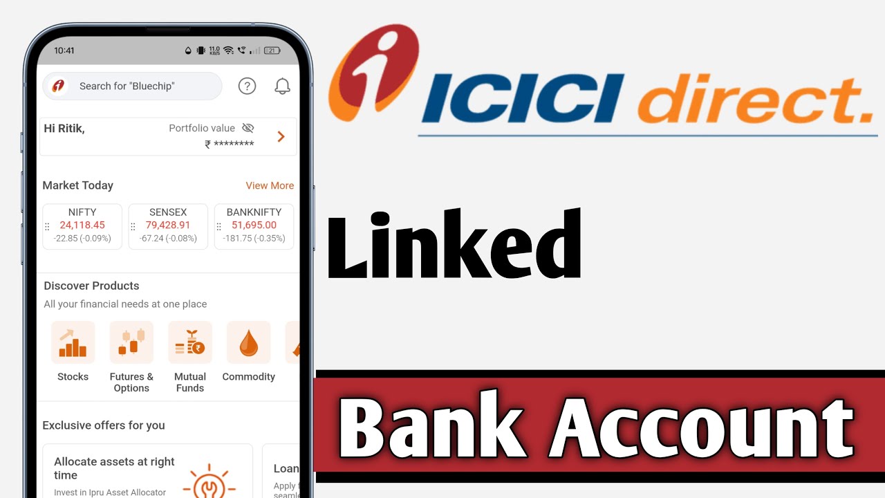 ICICI Direct Linked Bank Account