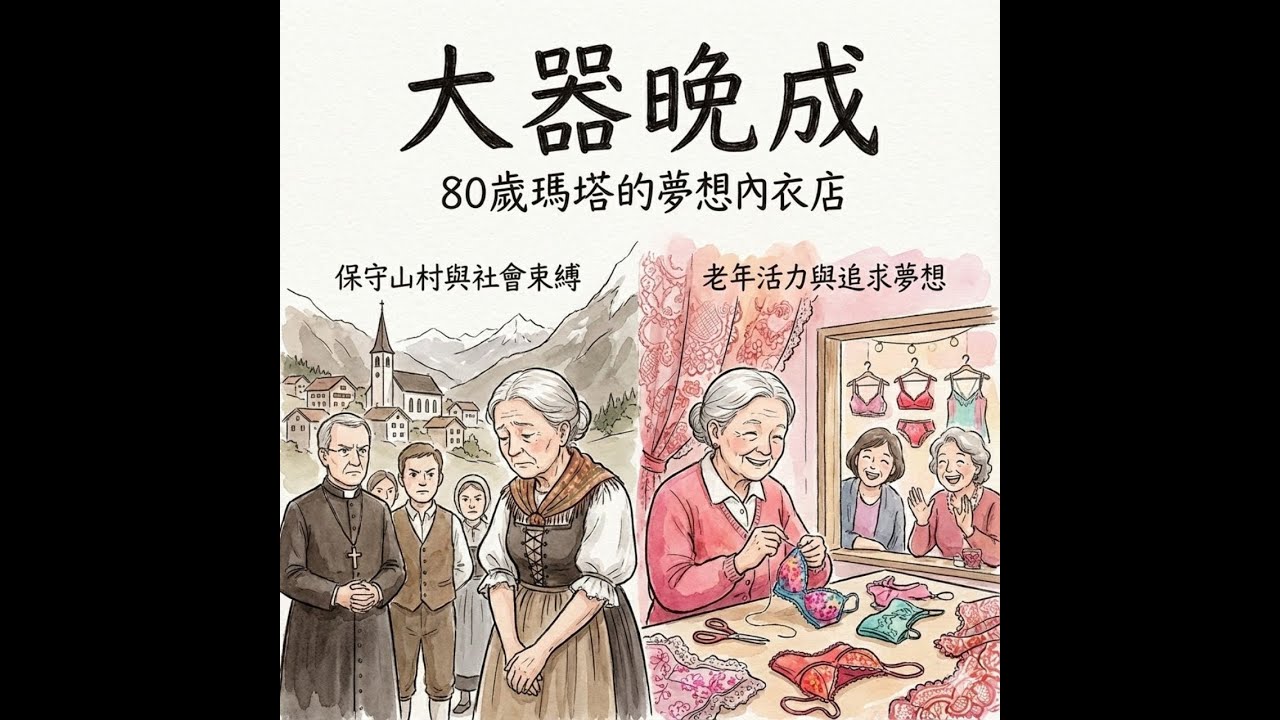 028《內衣小舖》大器晚成：80歲瑪塔的夢想內衣店