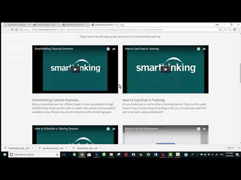 Smarthinking Online Tutoring Service