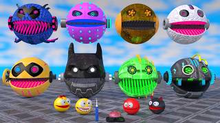 Pacman's Cyber Robot Crew | Spark Brush & Jelly Push Button