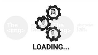 Teamwork gears bw loading animation