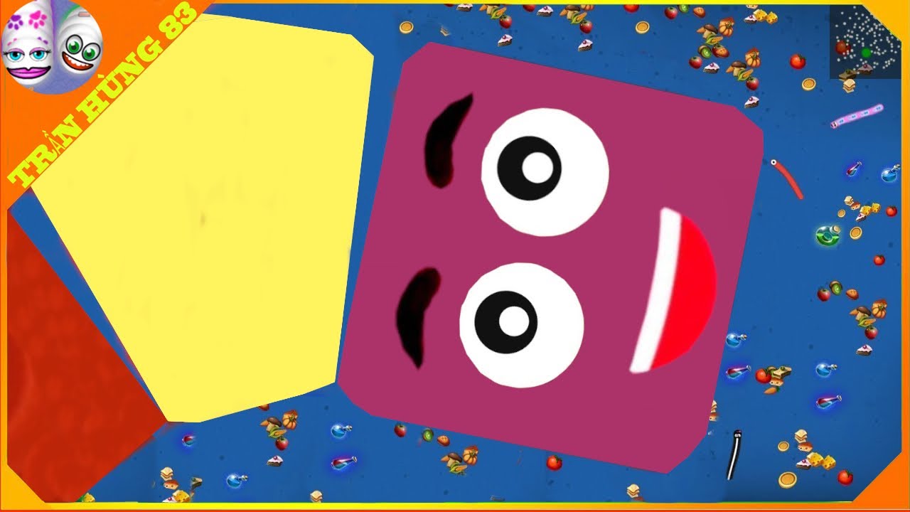 🐍WORMSZONE.IO | GIANT SLITHER SNAKE TOP 01 / Epic Worms Zone Best Gameplay! | Trần Hùng 83