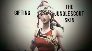 Gifting The Jungle Scout Skin In Fortnite